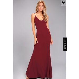 Red Maxi/Prom Dress